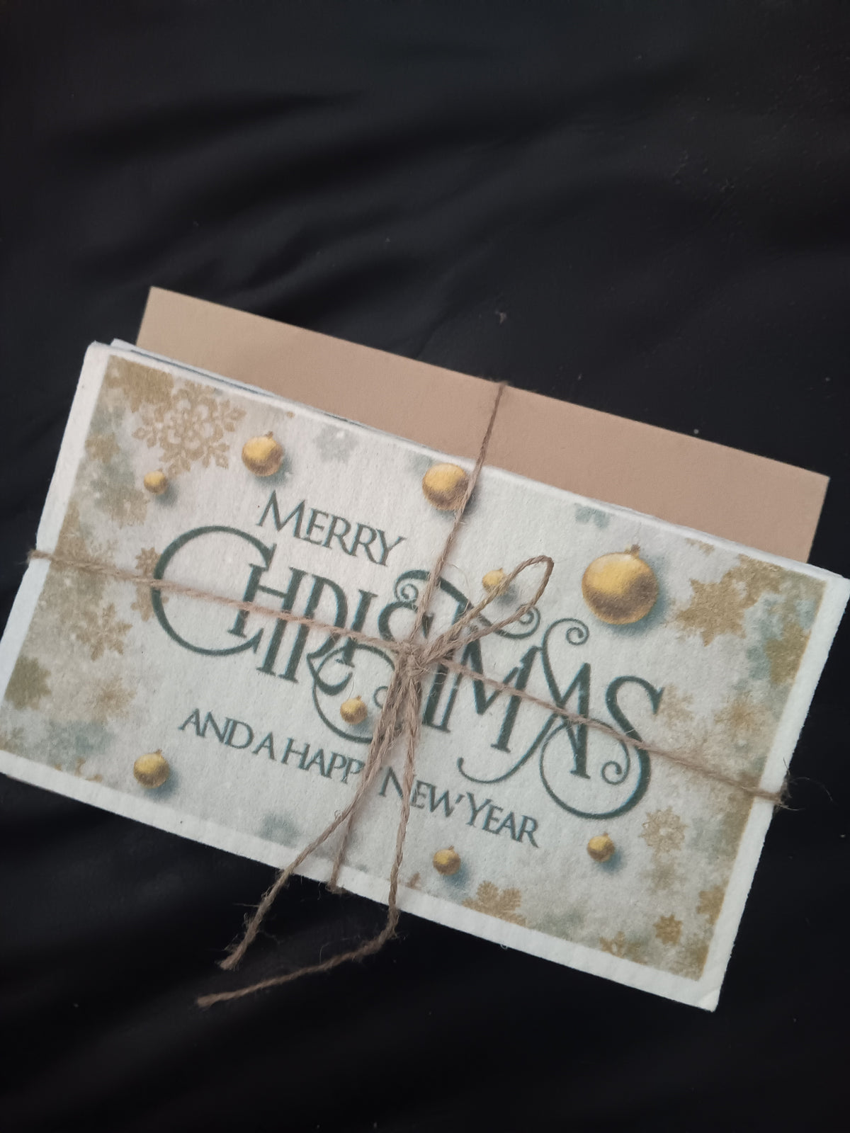 Sustainable Swedish Dish Cloth Holiday Cards