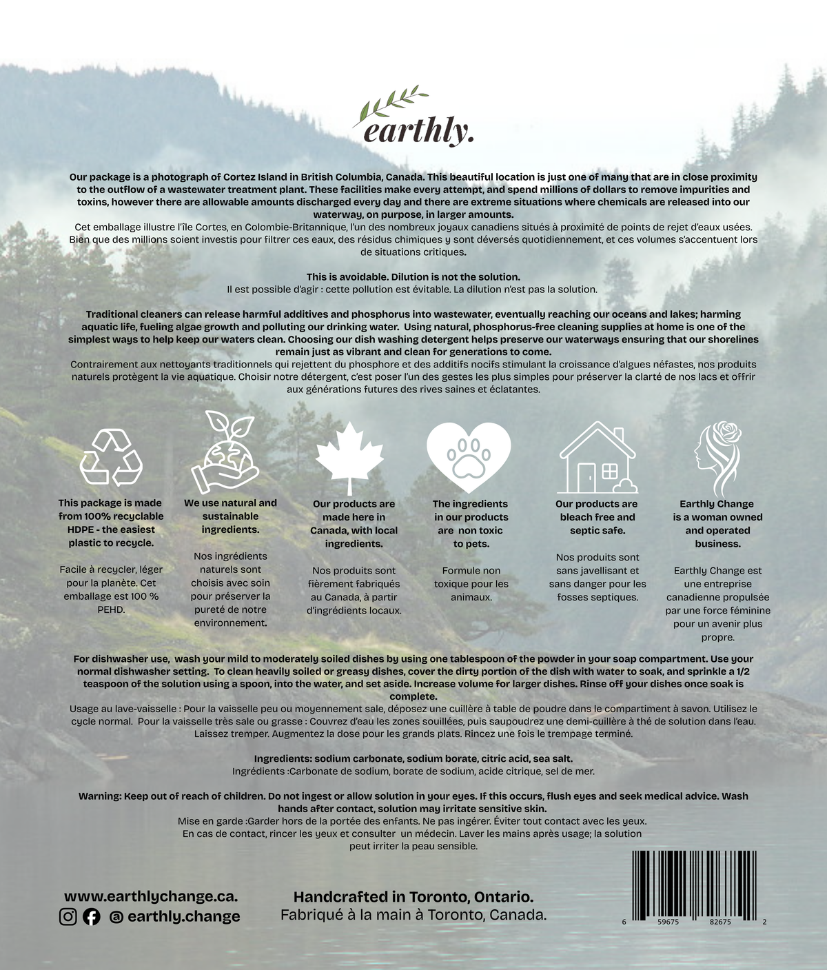 Natural Dishwasher Detergent